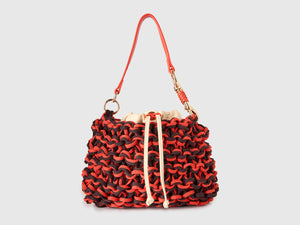 Sac hobo tissé