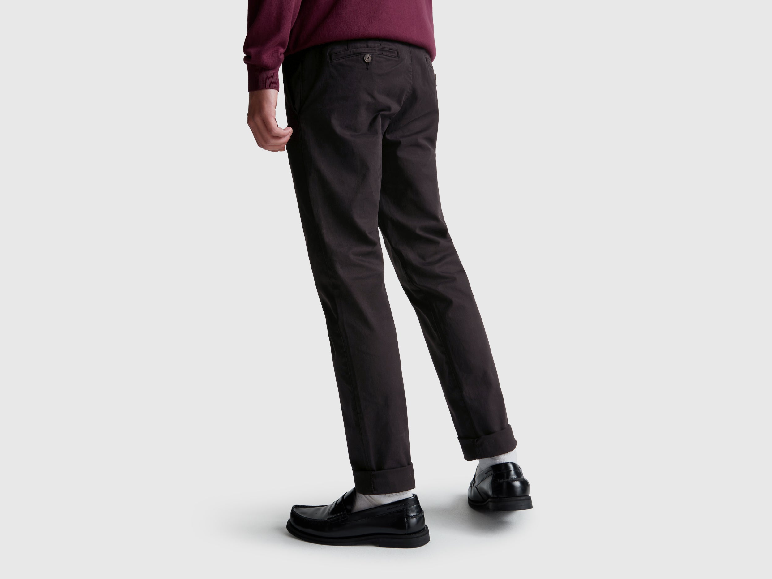 Chinos slim fit em algodão - ucb_image_B