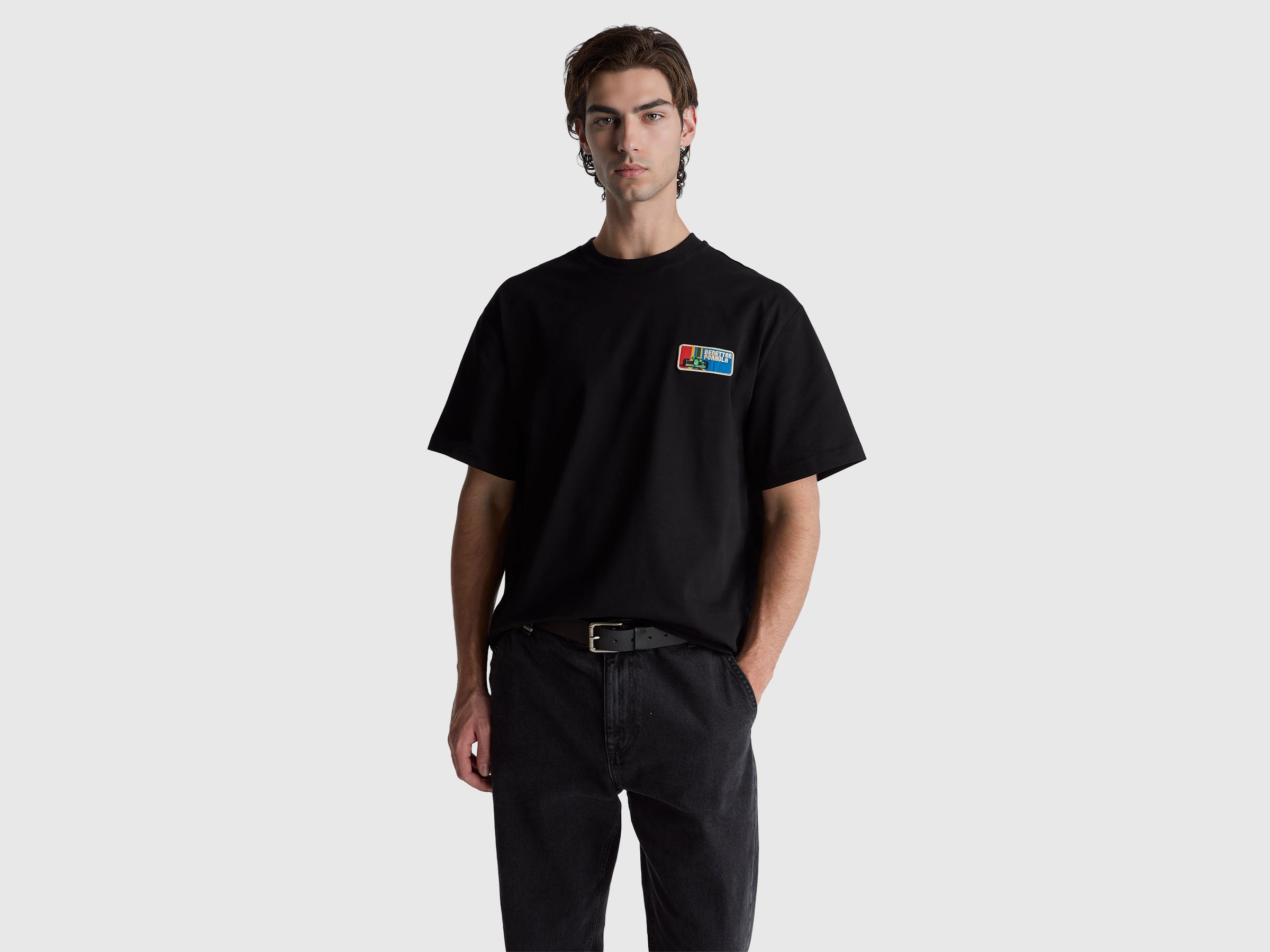 T-shirt Benetton Formula com estampa atrás - ucb_image_F