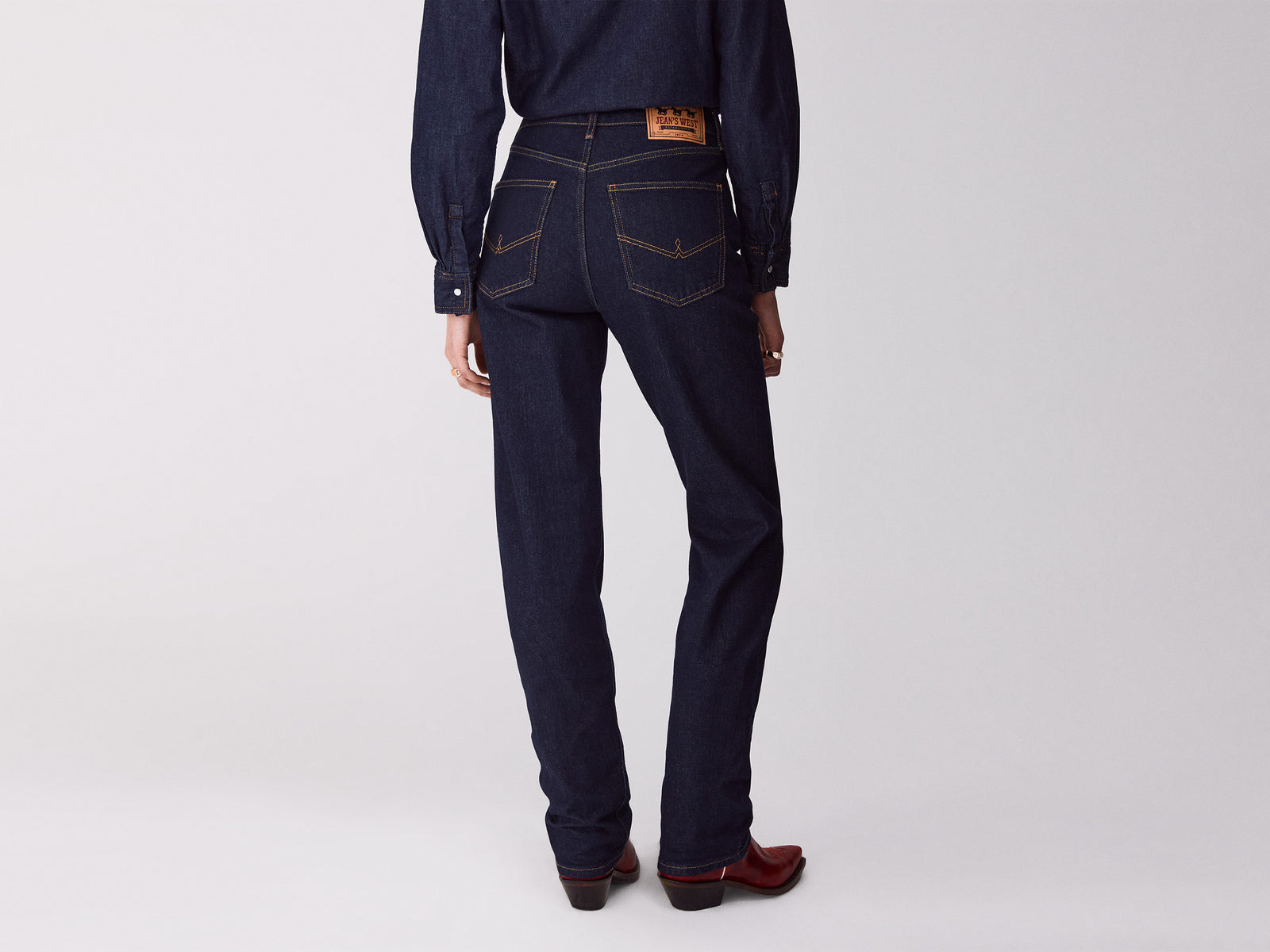 Jeans bootcut lavagem rinse - ucb_image_B