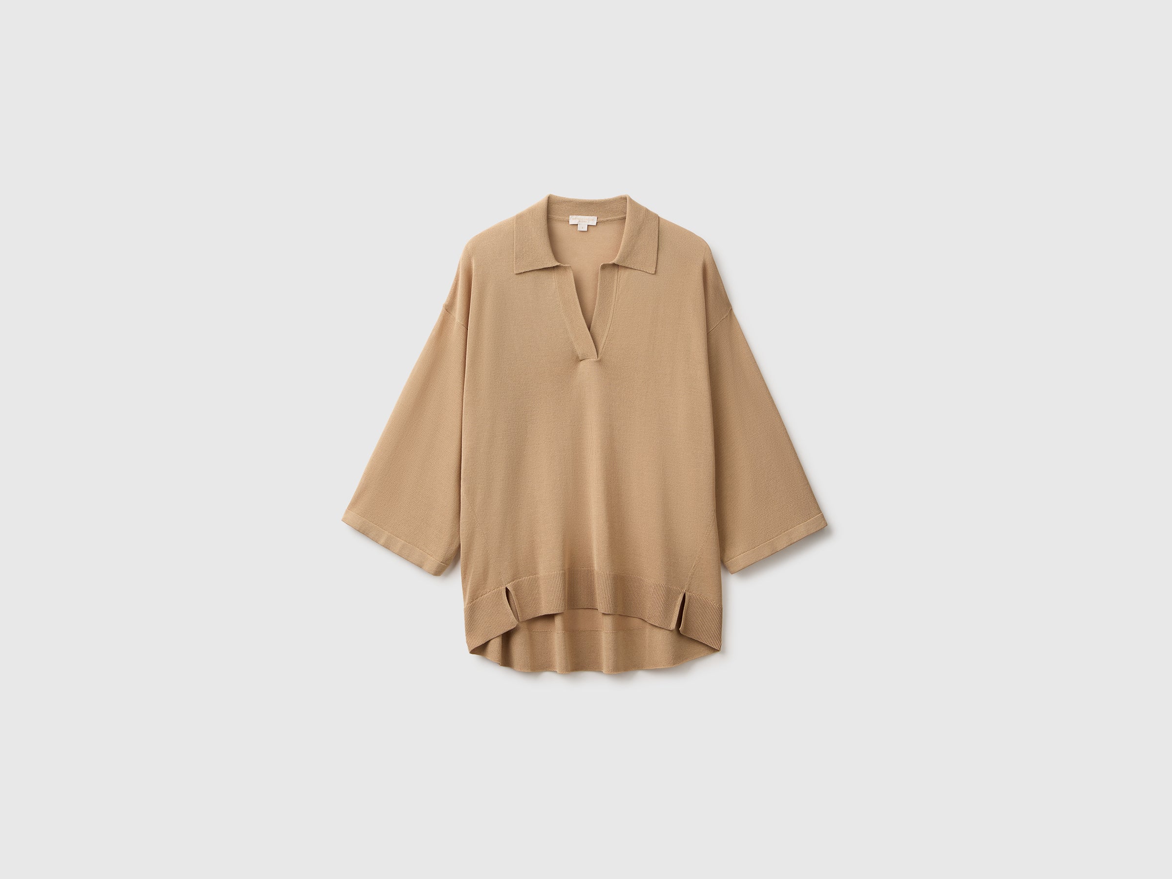 Polo de malha em mistura de viscose de bambu - ucb_image_FS