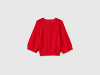Oversized sweater in linen blend - ucb_image_BS