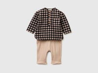 Checked shirt and trousers set - ucb_image_FS