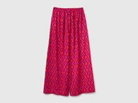 Calças estampado étnico com cordão de ajuste - ucb_image_BS