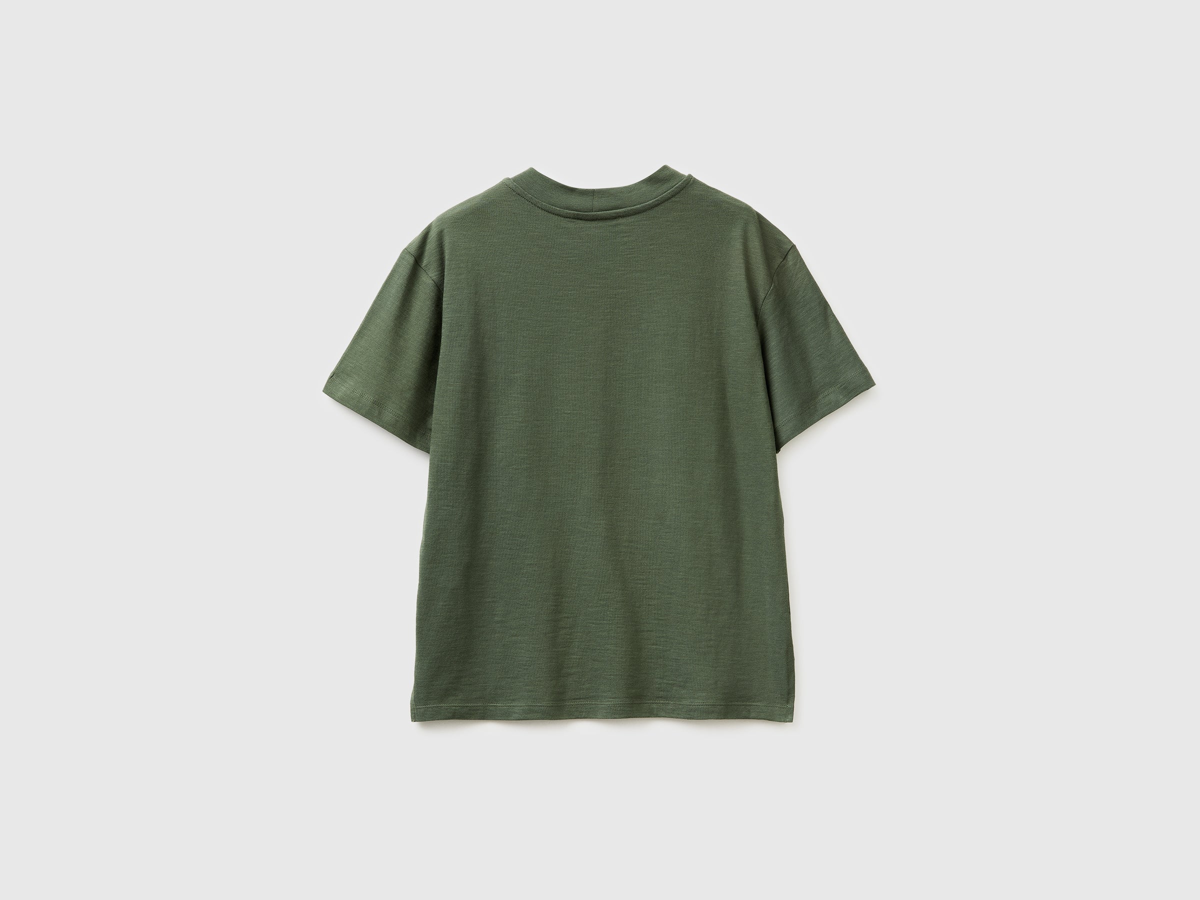 Crew neck t-shirt in lightweight cotton - ucb_image_BS