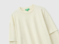 T-shirt com manga dupla 100% algodão - ucb_image_FY