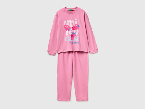 Soft pyjamas with logo print - ucb_image_FS