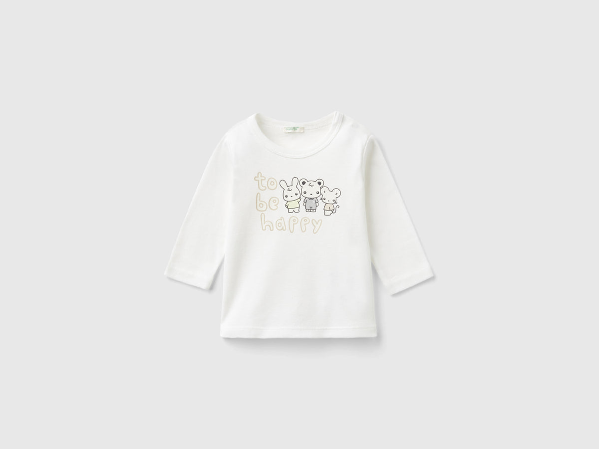 T-shirt de manga comprida 100% algodão orgânico - ucb_image_FS