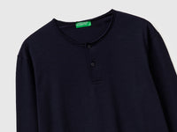 T-shirt with henley neck - ucb_image_DS1