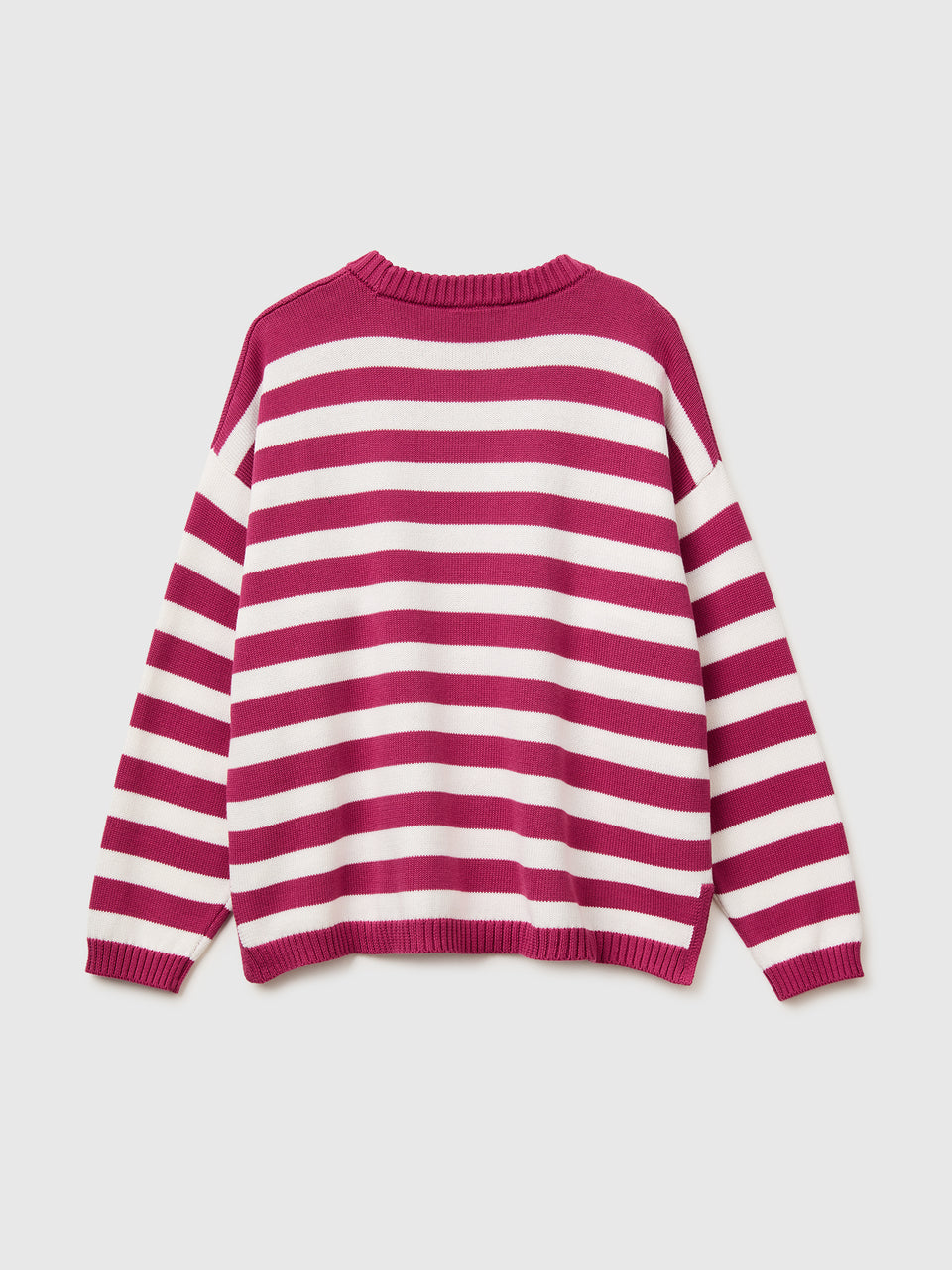 Striped sweater in tricot cotton - ucb_image_BS