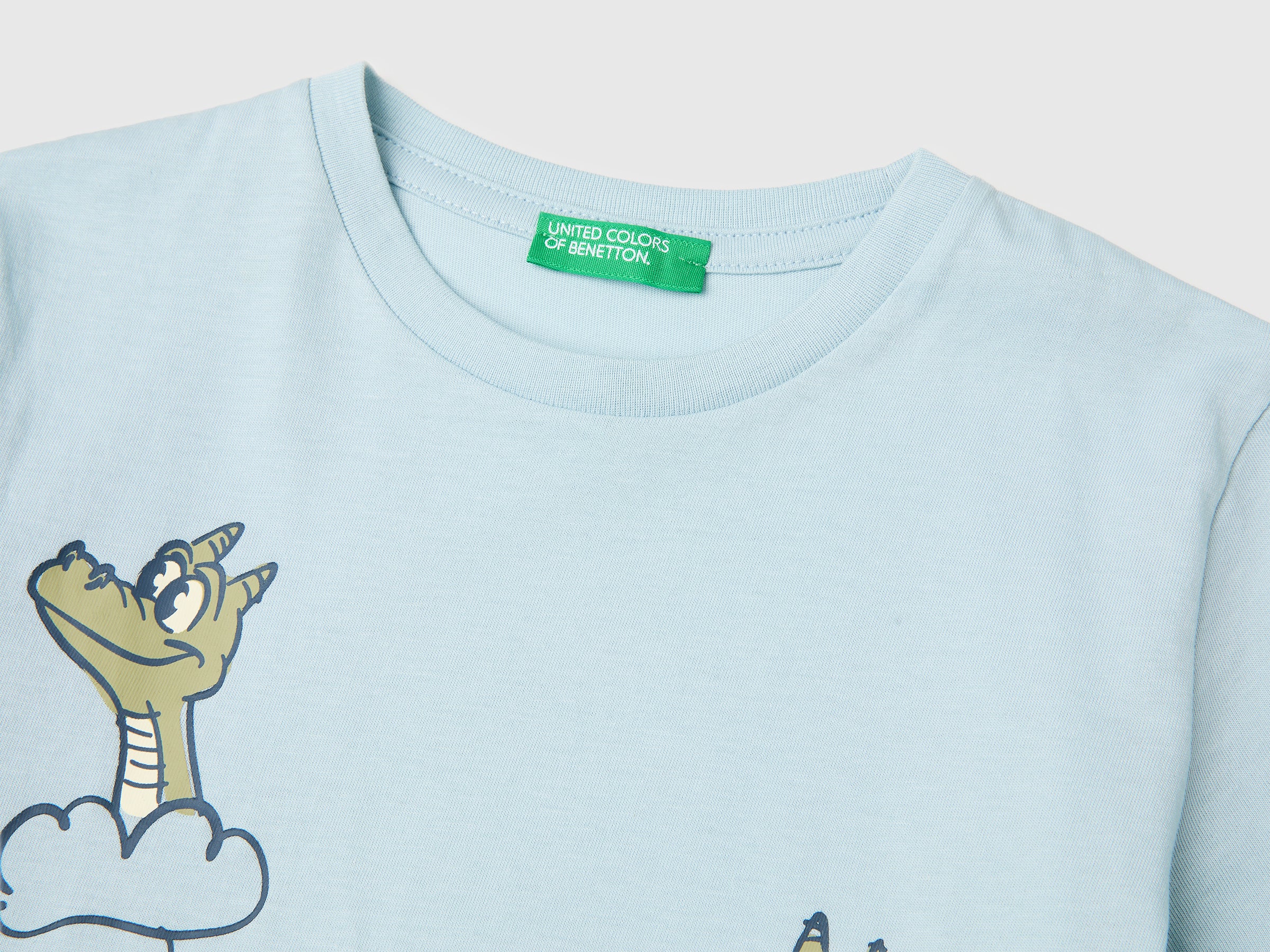 T-shirt de gola redonda com estampa - ucb_image_DS1