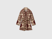 Casaco de malha jacquard com franjas - ucb_image_FS