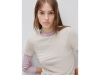 T-shirt de gola redonda slim fit - ucb_image_FY