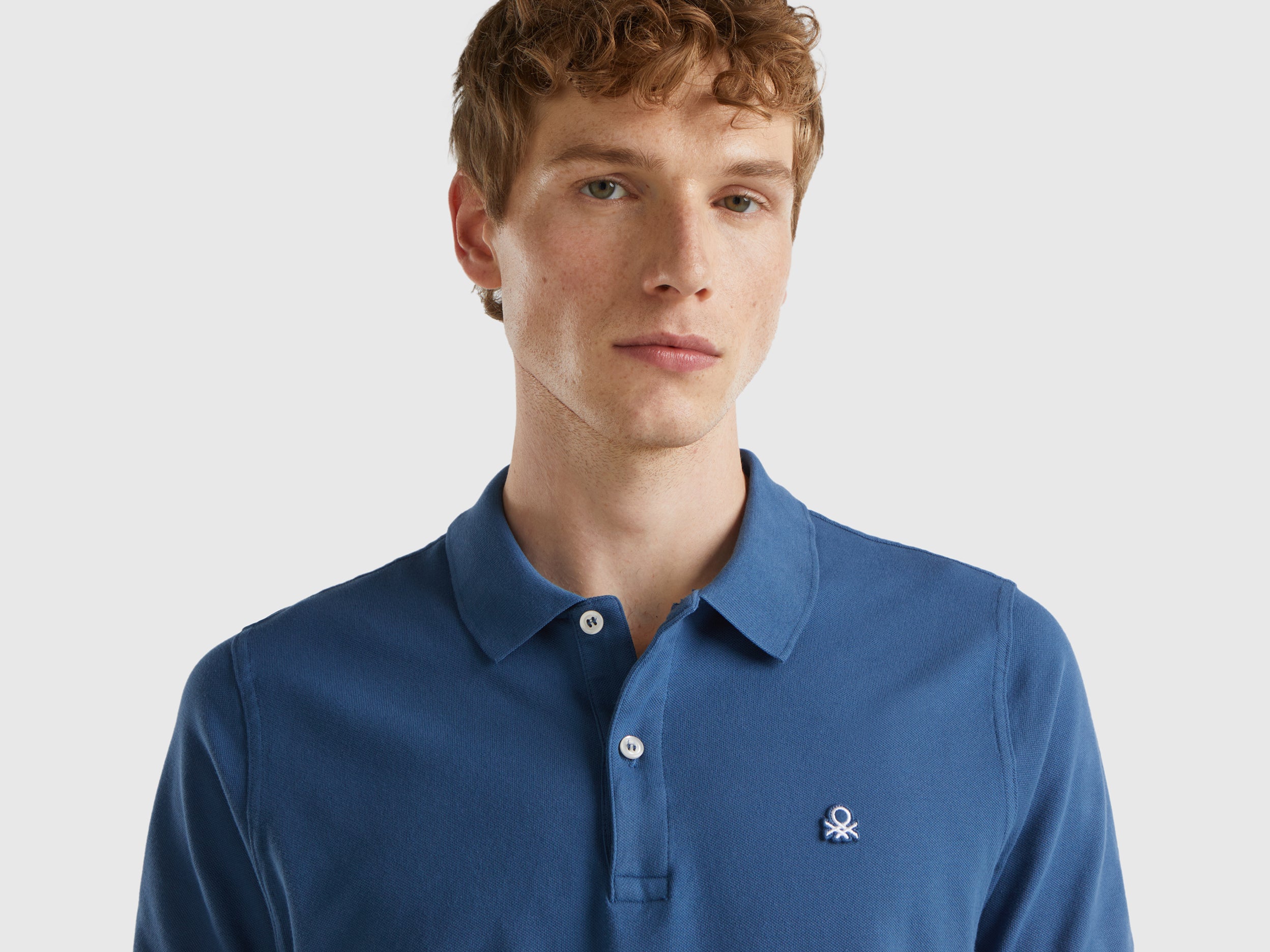 Polo azul força aérea slim fit - ucb_image_FY