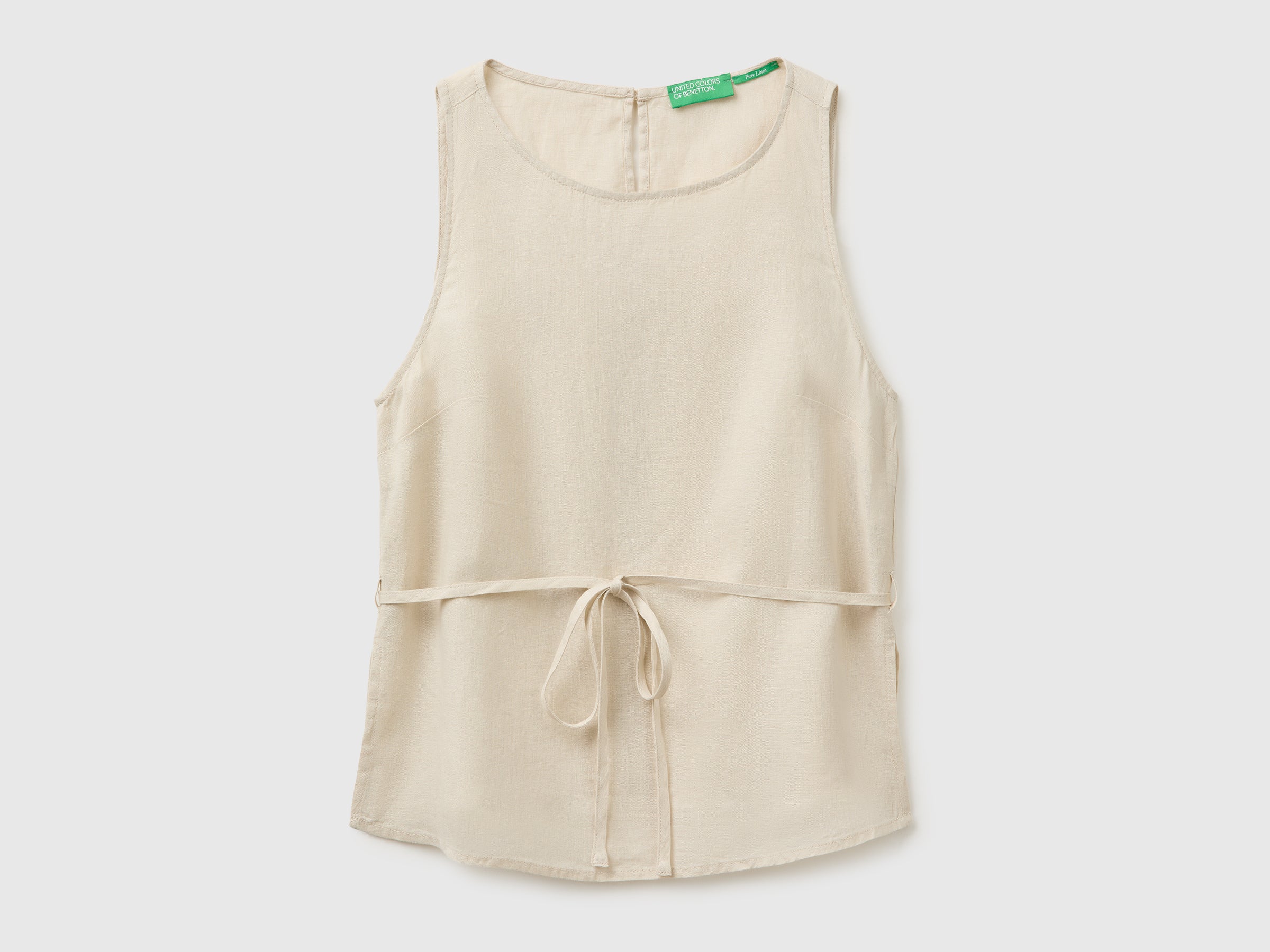 100% linen tank top with strap - ucb_image_FS