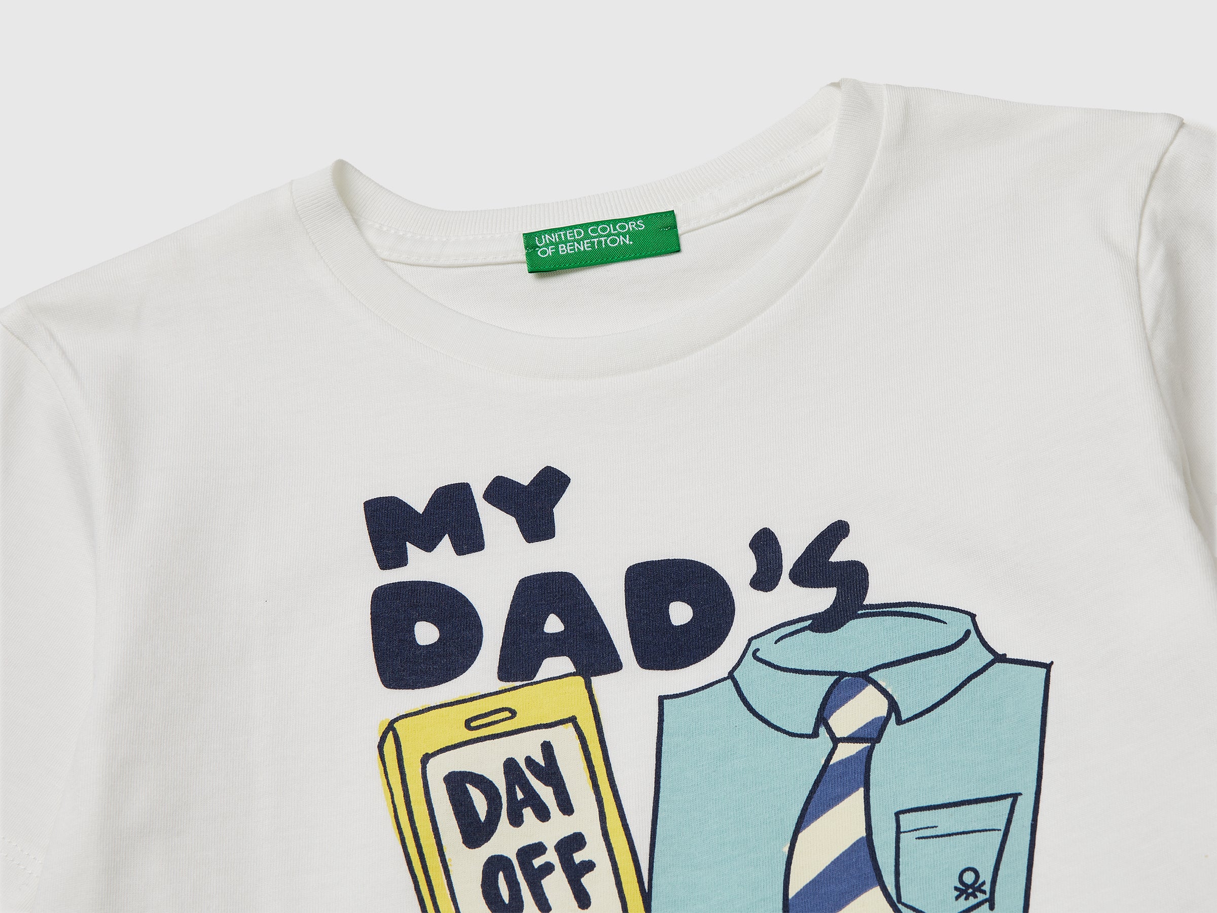 Crew neck T-shirt with print - ucb_image_DS1