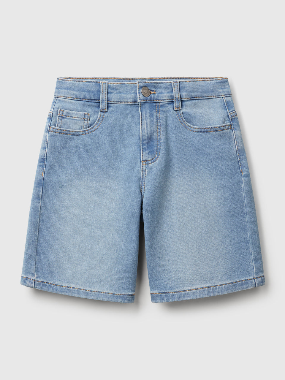 Bermudas straight em denim elástico - ucb_image_FS
