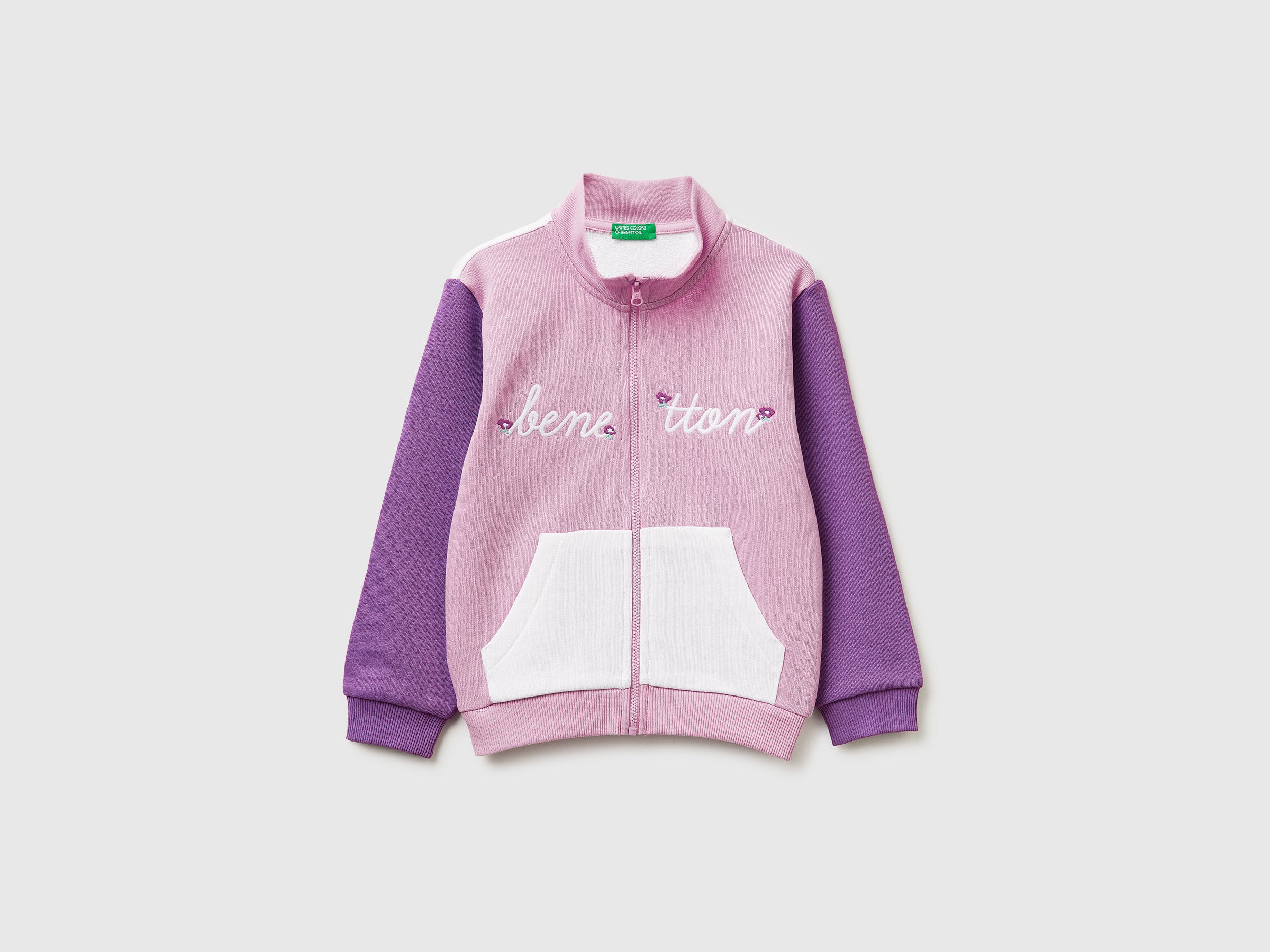 Zip-up sweatshirt with print - ucb_image_FS