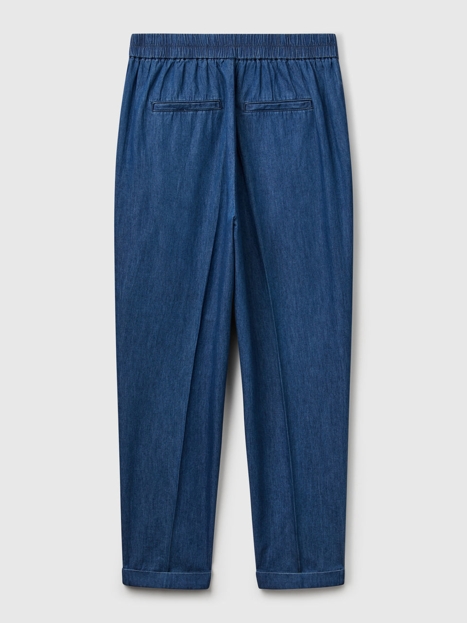 Chinos em chambray com elástico - ucb_image_BS