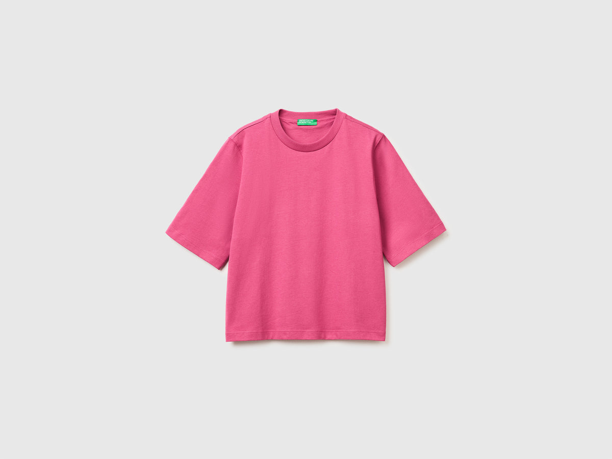 100% cotton boxy fit t-shirt - ucb_image_FS