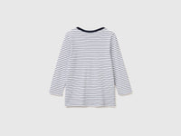 Striped t-shirt with boat neck - ucb_image_BS