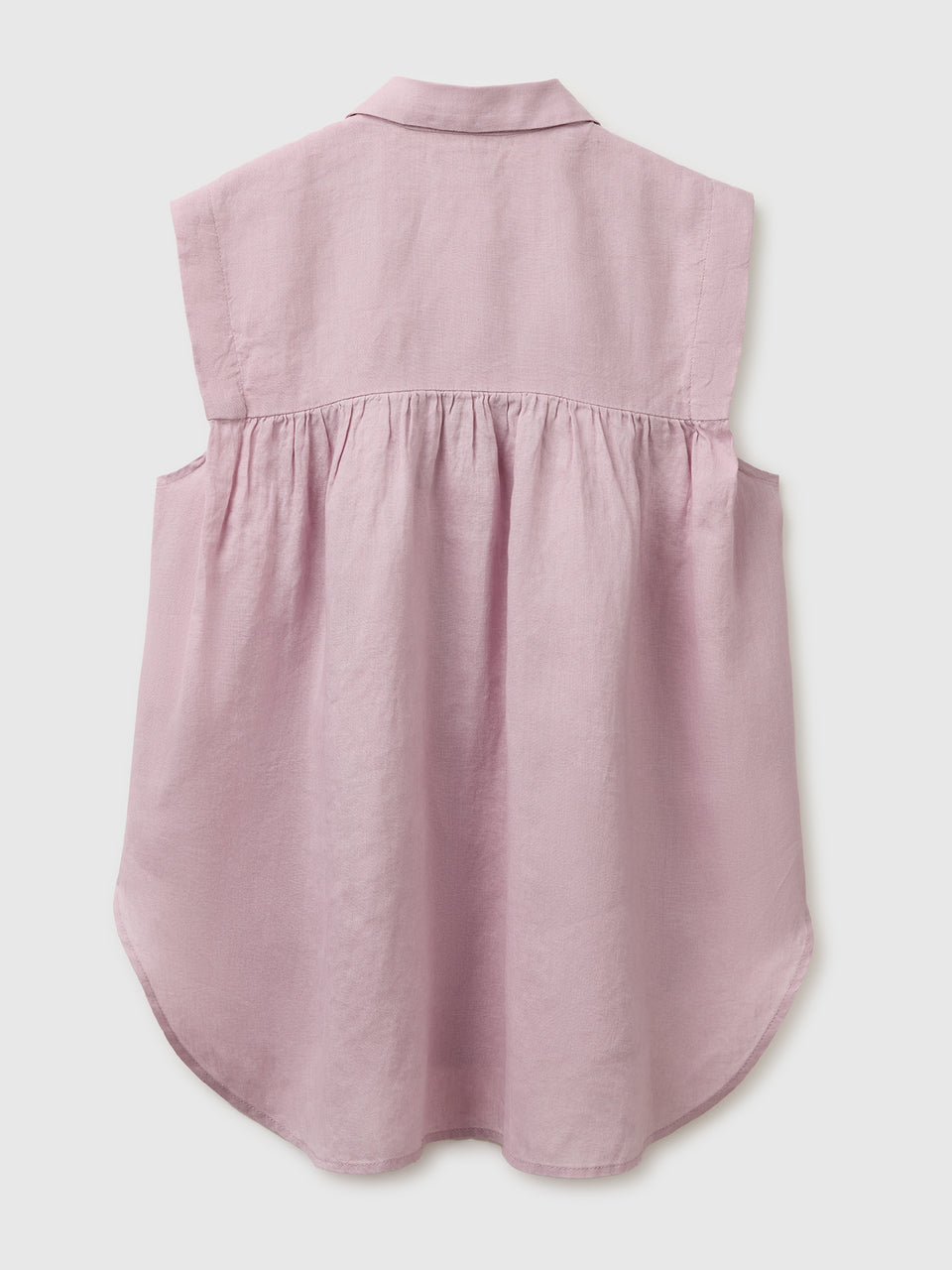 100% linen sleeveless blouse - ucb_image_BS