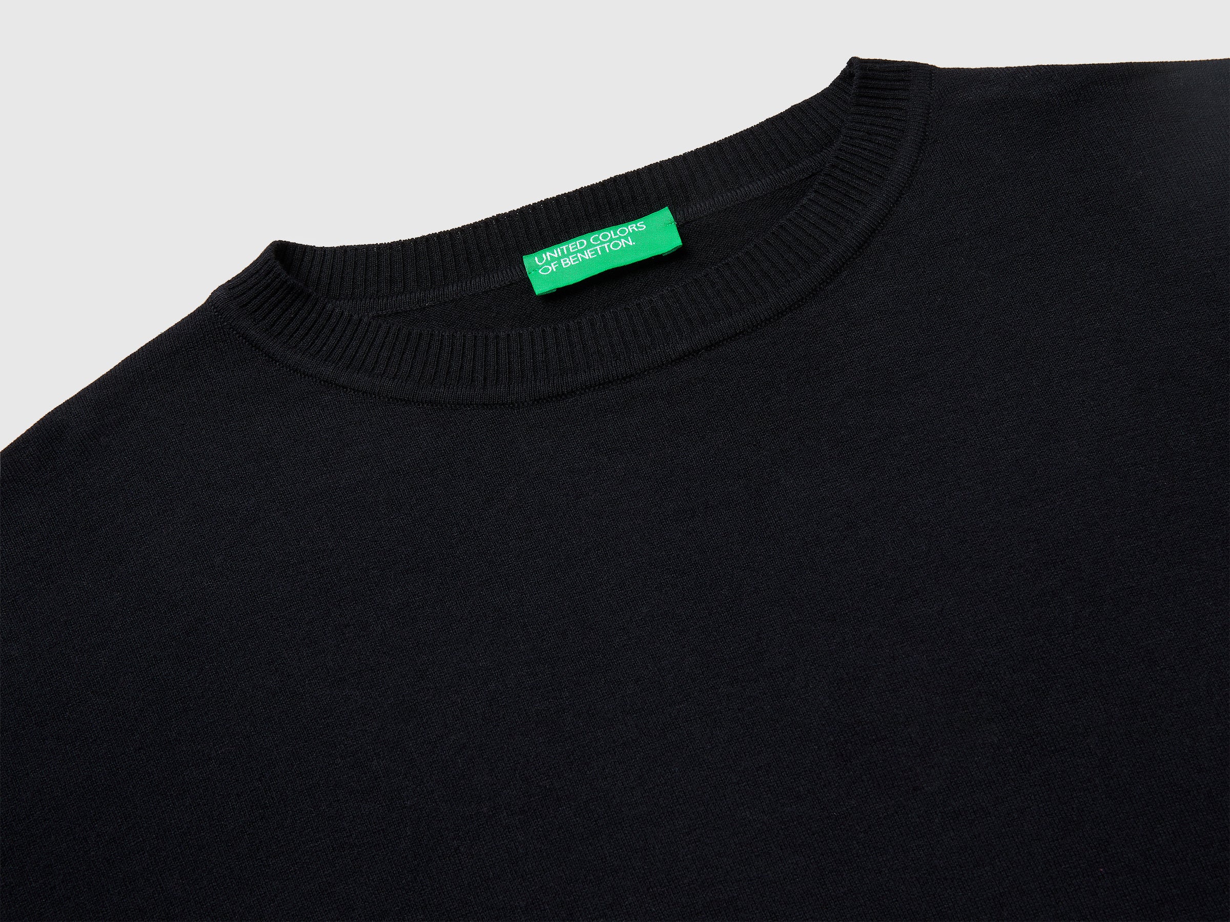 Crew neck sweater in cotton and wool - ucb_image_DS1