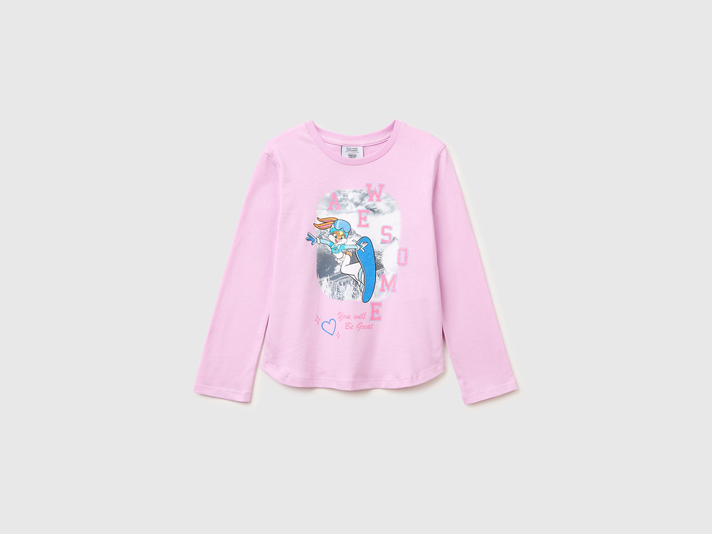 T-shirt lilás Looney Tunes x Olympic Collection - ucb_image_FS