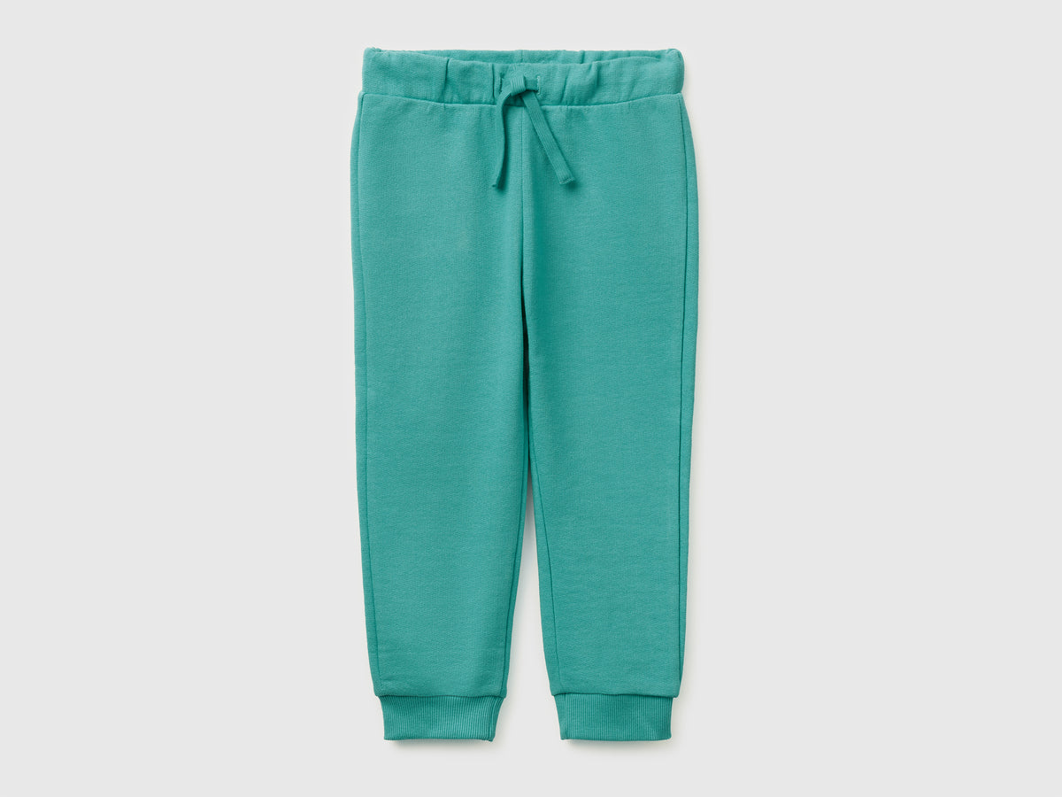 Organic cotton sweatpants with logo - ucb_image_FS