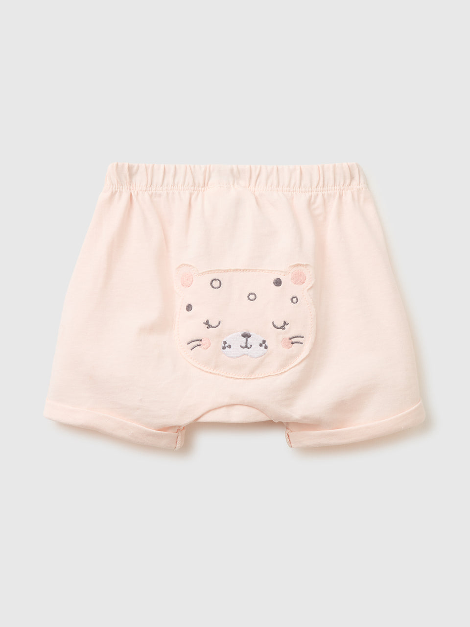 Shorts with animal embroidery - ucb_image_BS