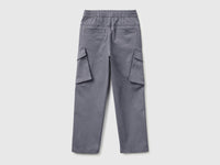 Stretch cotton cargo pants - ucb_image_BS