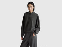 Sweat com capuz em mistura de viscose - ucb_image_F
