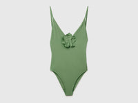 One-piece swimsuit with flower application - ucb_image_FS