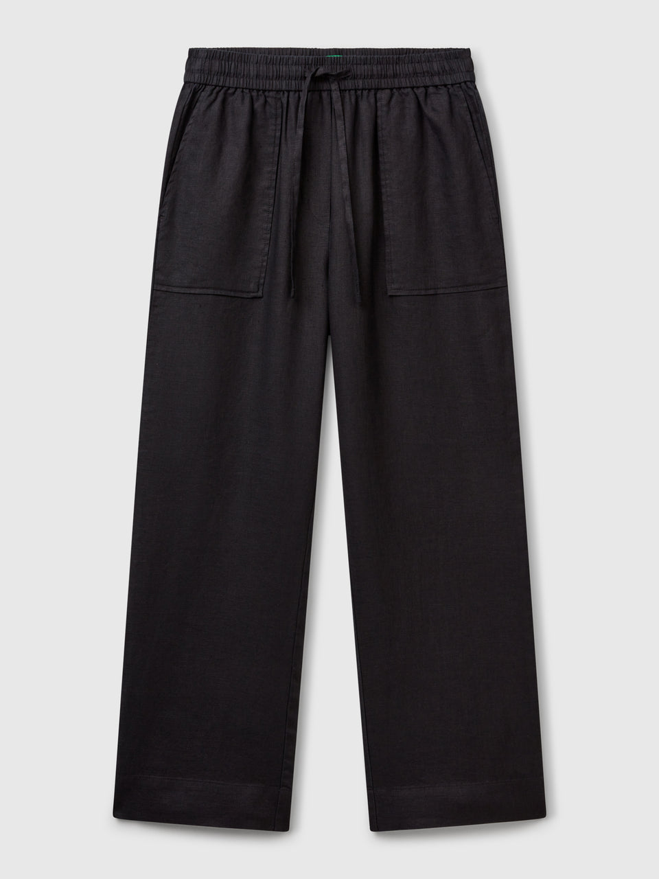 Trousers in pure linen with elastic - ucb_image_FS