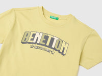 Organic cotton T-shirt with logo print - ucb_image_DS1