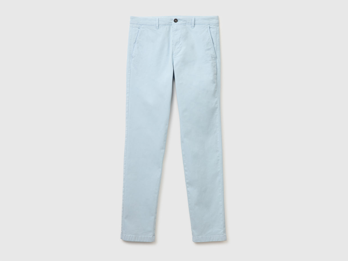 Chinos slim fit em algodão - ucb_image_FS