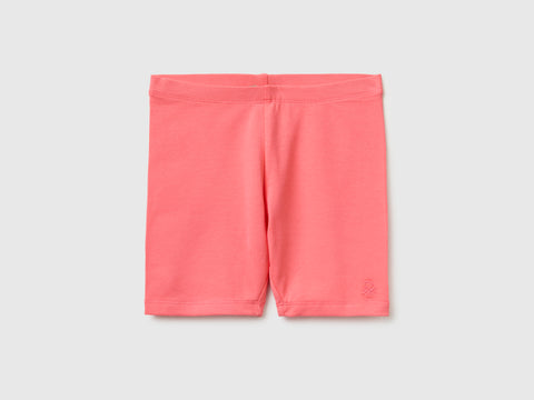 Stretch cotton short leggings - ucb_image_FS