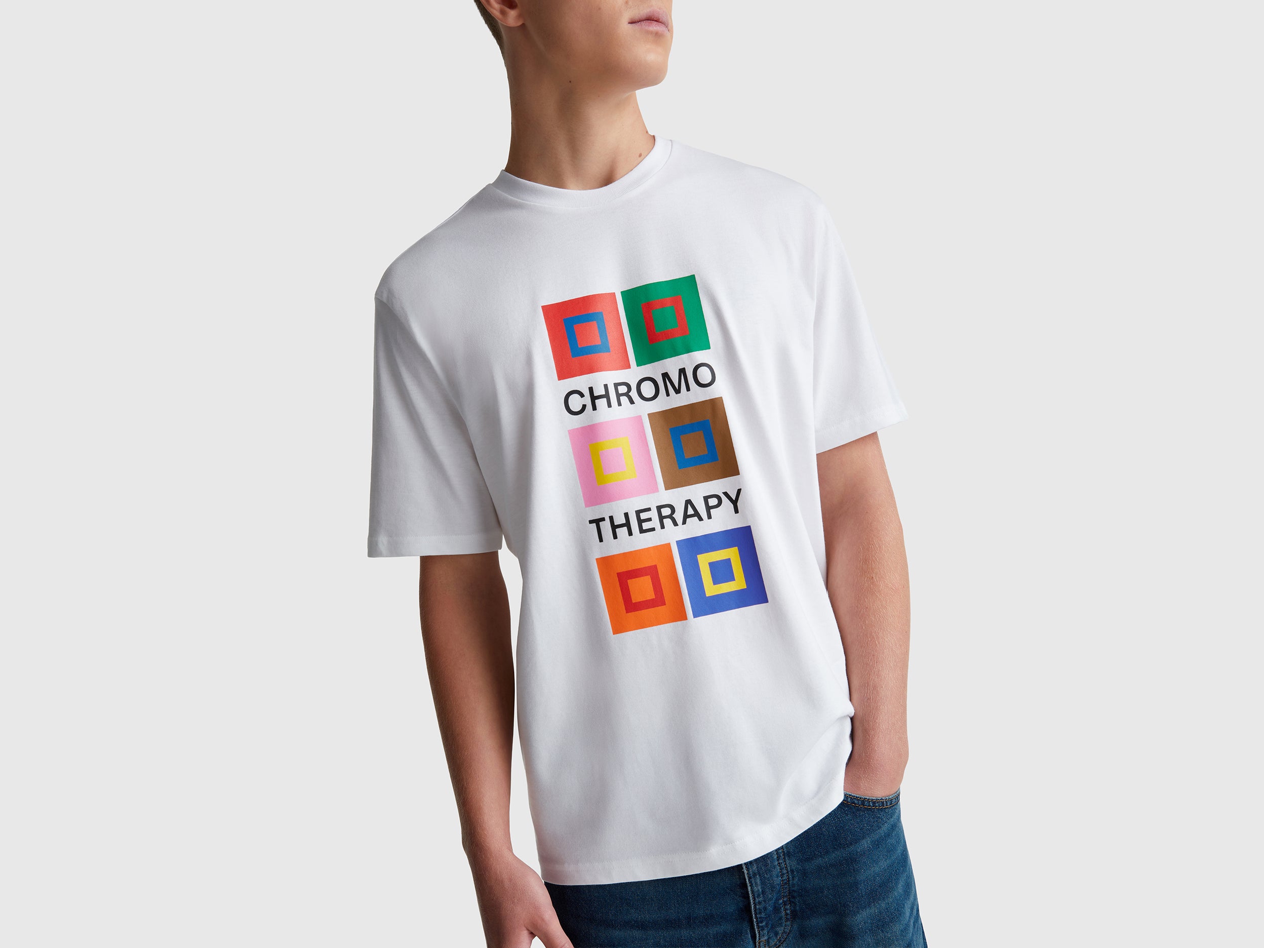T-shirt relaxed fit com estampa - ucb_image_FY
