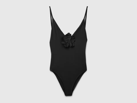 One-piece swimsuit with flower application - ucb_image_FS