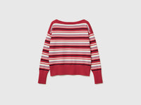 Striped boat neck sweater - ucb_image_BS