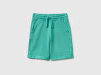 Bermuda shorts in pure cotton fleece - ucb_image_FS