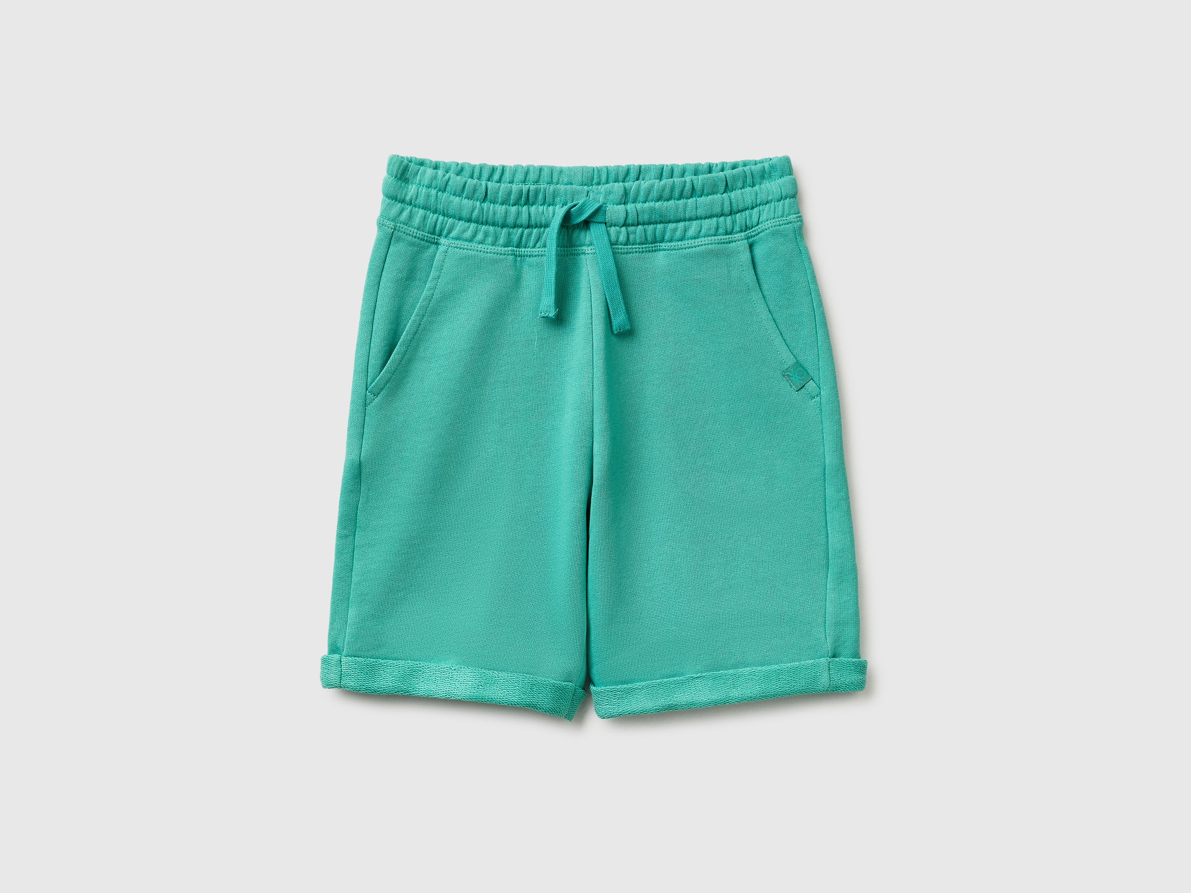 Bermuda shorts in pure cotton fleece - ucb_image_FS