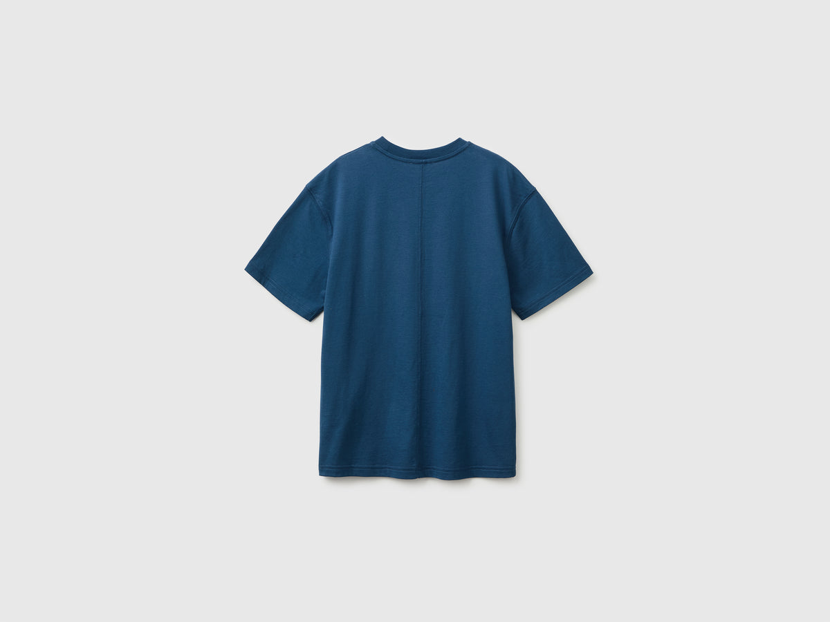 T-shirt over fit com bolso pequeno - ucb_image_BS
