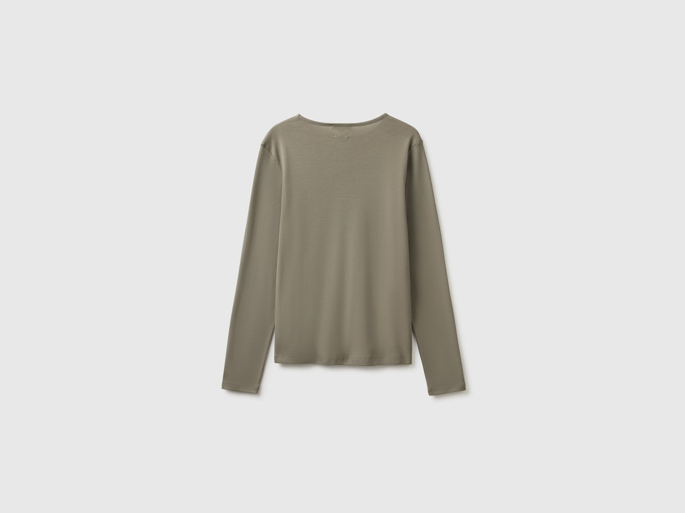 T-shirt slim fit com mangas compridas - ucb_image_BS