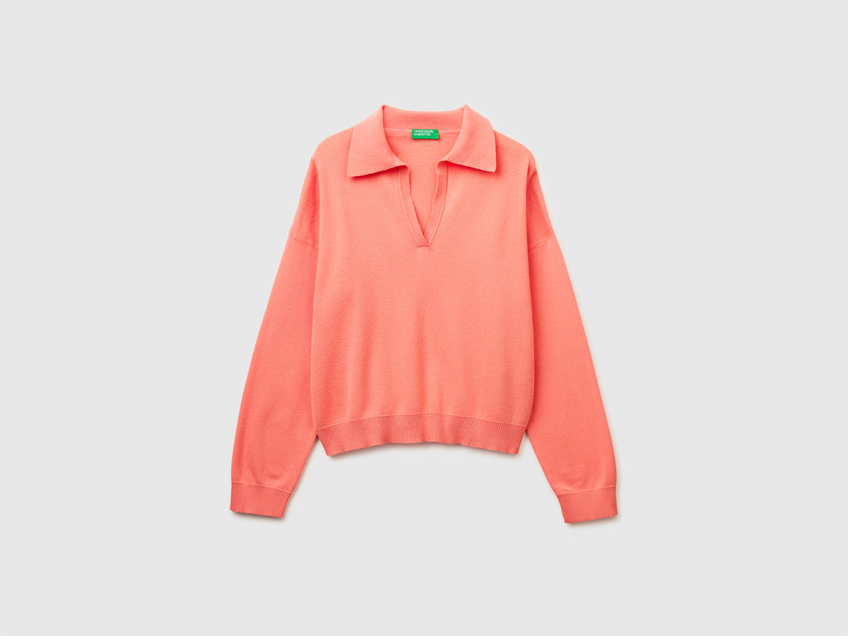Camisola com gola polo em algodão premium - ucb_image_FS