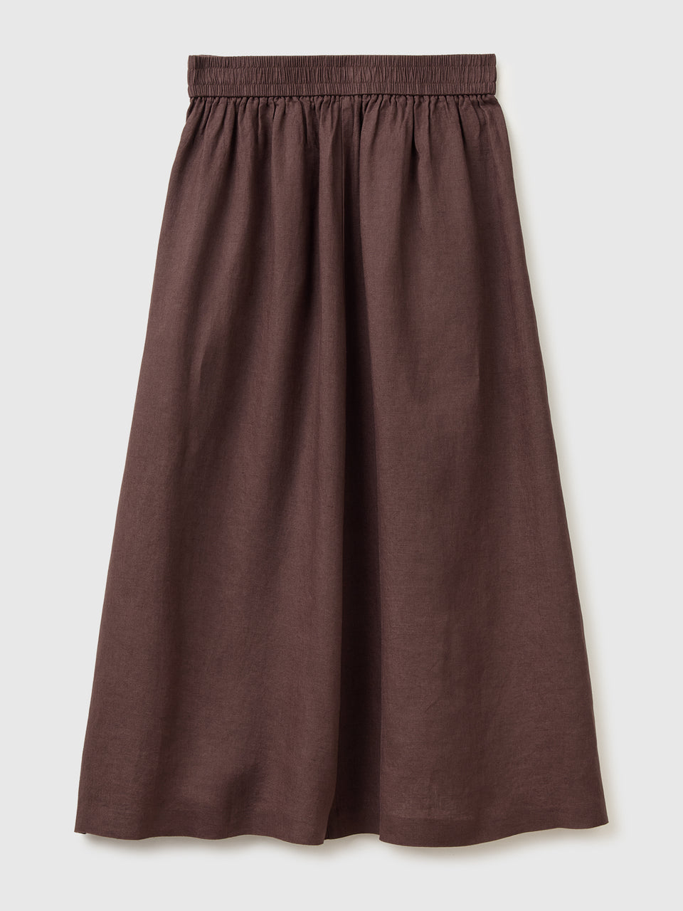 Maxi skirt in pure linen - ucb_image_BS