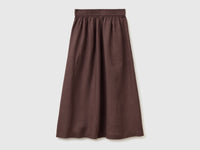 Maxi skirt in pure linen - ucb_image_BS