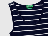 Striped tank top in pure cotton - ucb_image_DS1