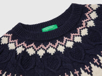 Camisola jacquard em mistura de lã - ucb_image_DS1