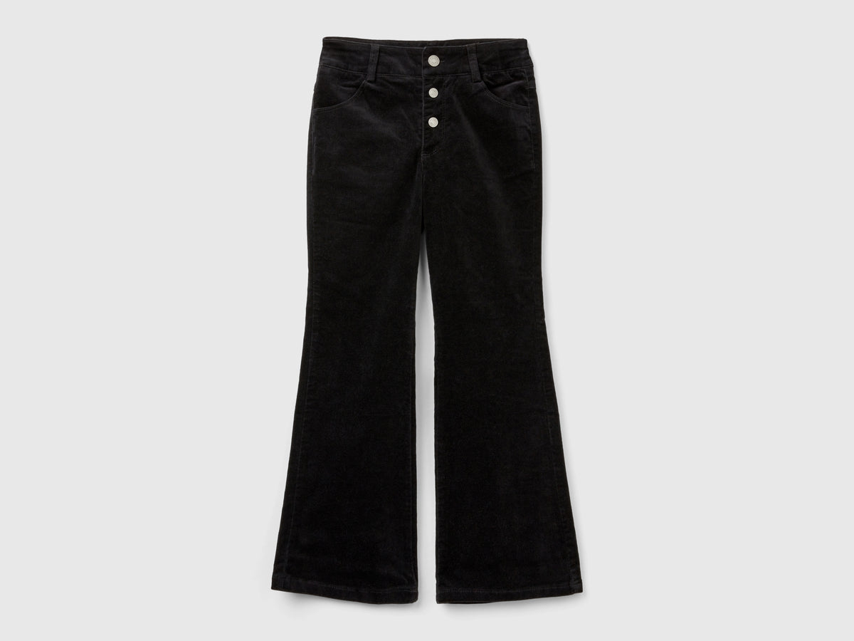 Calças em veludo flare fit - ucb_image_FS